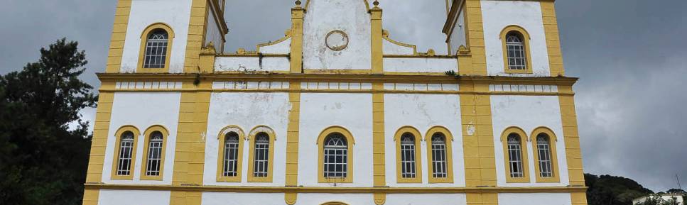 A bela Igreja Matriz de São Francisco do Sul, litoral norte de Santa Catarina